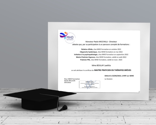 Mon cadre professionnel